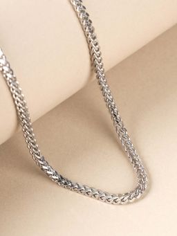 Palmonas - Mens Waterproof and Anti-Tarnish Contemporary Oxidized Chain Necklace