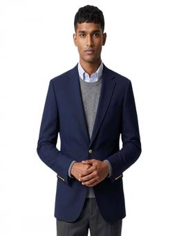 J.Crew - Navy Blue Slim Blazer