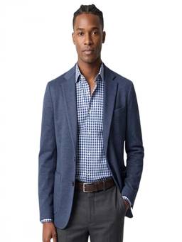 J.Crew - Navy Blue Knit Blazer