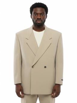 Fear of God - Beige Double Breasted Blazer
