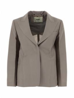 Fendi - Grey Wool Blazer