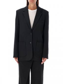 The Garment - Black Patch-Pocket Blazer