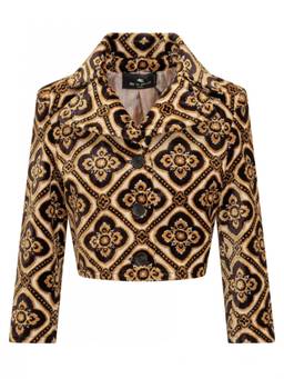 Etro - Multicolor Printed Notched Lapel Blazer