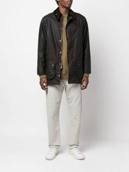 Barbour - Olive Brown Beaufort Wax Jacket