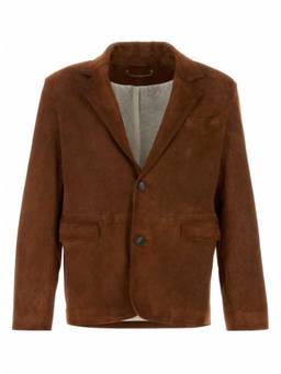 Golden Goose - Brown Notched Lapel Blazer