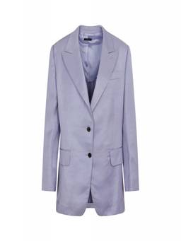 Tom Ford - Purple Soft Twill Boyfriend Jacket