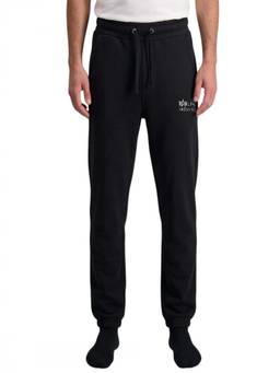 ALPHA INDUSTRIES - Black Logo Trackpant