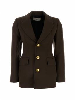AMI Paris - Dark Brown Triple Breasted Blazer