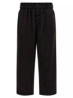 Y-3 - Black Relaxed Drawstring Joggers