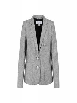 Giambattista Valli - Light Grey Cotton Jacket