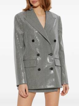 Golden Goose - Silver Sequinned Blazer