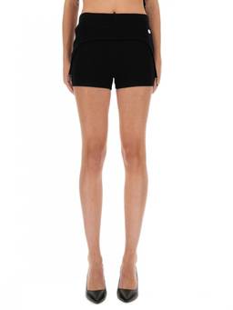Jean Paul Gaultier - Black Cotton Solid Shorts