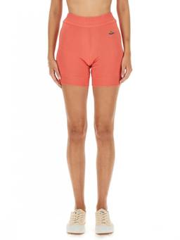 Vivienne Westwood - Pink Cotton Logo Shorts