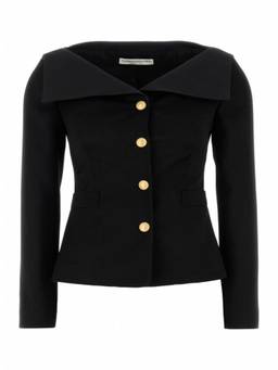 Alessandra Rich - Black Wool Blazer