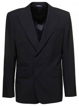 Dolce&Gabbana - Black Single-Breasted Jacket