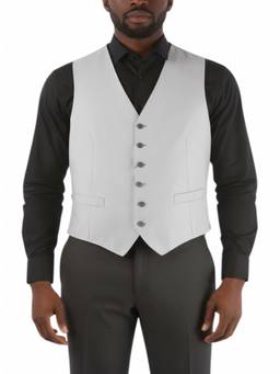 Corneliani - Grey V Neck Waist Coat