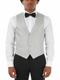 Corneliani - Grey V Neck Waist Coat