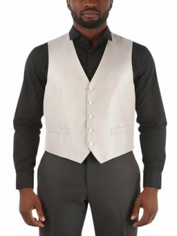 Corneliani - Light Beige Textured Waist Coat