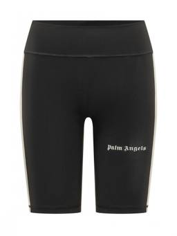 Palm Angels - Black Polyamide Logo Shorts