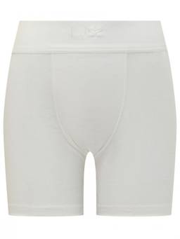 Ludovic de Saint Sernin - White Cotton Solid Shorts