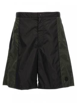 Moncler - Black Bermuda Shorts