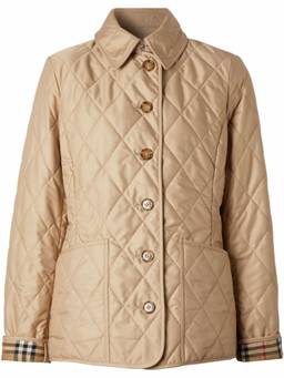 Burberry - Beige Quilted Jacket