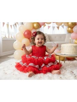Many Frocks - Knee Length Baby Party Dress