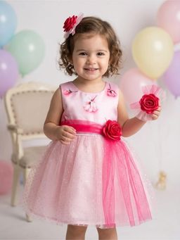 Many Frocks - Knee Length Baby Party Dress