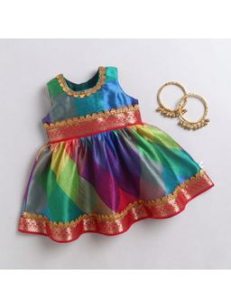 Many Frocks - Knee Length Baby Ethnic Dress