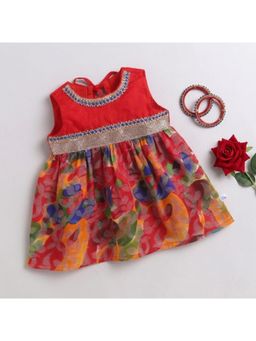 Many Frocks - Knee Length Baby Ethnic Dress