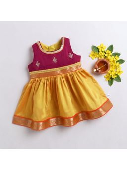 Many Frocks - Knee Length Baby Ethnic Dress