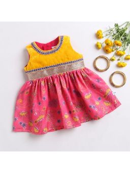 Many Frocks - Knee Length Baby Ethnic Dress