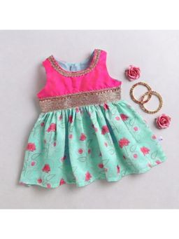 Many Frocks - Knee Length Baby Ethnic Dress
