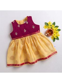 Many Frocks - Knee Length Baby Ethnic Dress