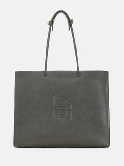 U.S. POLO ASSN. - Billei Charcoal tote Handbag with Laptop sleeve