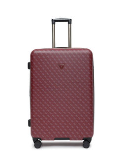 Guess - Red Printed Jesco Trolley Bag