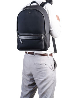 REVUP - Premium Classic Leather Backpack with Mesh Padding