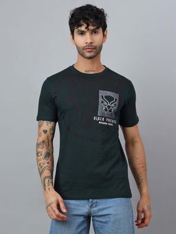Free Authority - Official Marvel Comic Green Panther T-Shirt