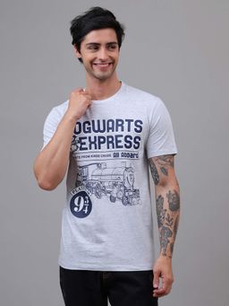 Free Authority - Official Harry Potter: Hogwarts Express GraphicGrey T-Shirt