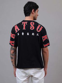 Free Authority - Official Naruto Akatsuki AnimeBlack Oversized T-Shirt