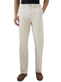 ColorPlus - Off White Regular Fit Solid Piece Dyed Trouser