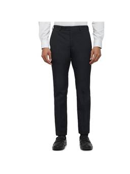 Park Avenue - Slim Fit Solid Fancy Grey Trouser