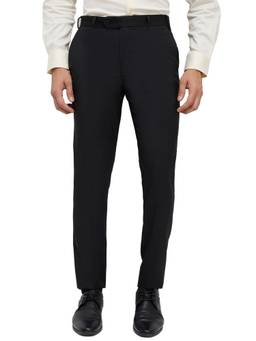 Park Avenue - Super Slim Fit Solid Black Trouser
