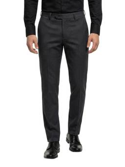 Park Avenue - Super Slim Textured Fancy Grey Trouser