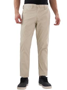 Raymond - Men Slim Solid Medium Beige Pant