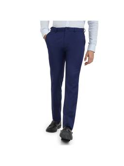 Raymond - Slim Solid Dark Blue Pant