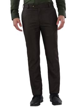 Raymond - Slim Fit Dark Brown Pant