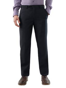 Raymond - Men Regular Solid Fancy Grey Pant