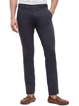 Parx - Super Slim Solid Dark Grey Trouser