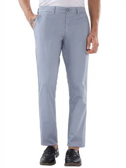 Parx - Tapered Fit Solid Medium Grey Trouser